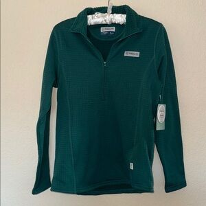 NWT Magellan Outdoors Women's Hunter Green Quarter Zip Up
